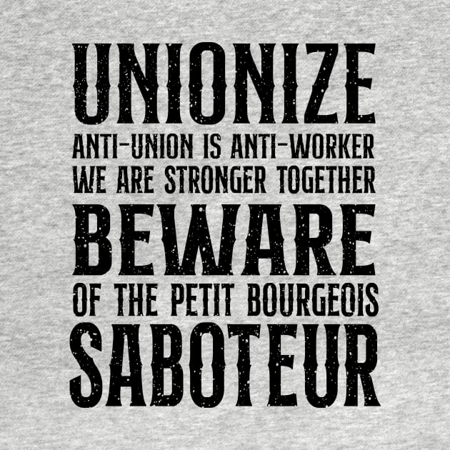 Unionize! by Sunshine&Revolt